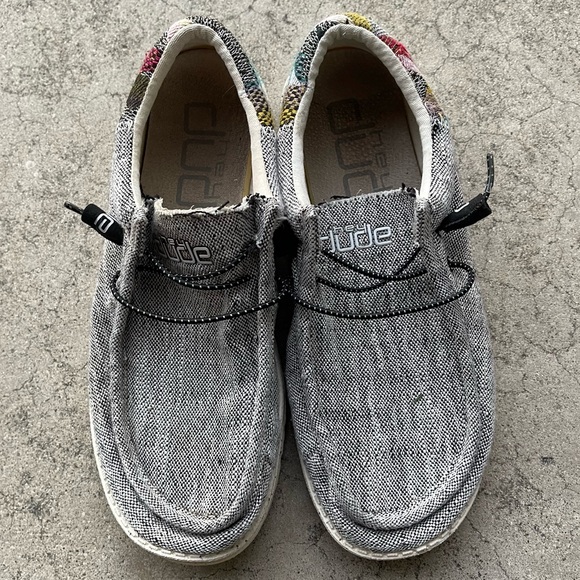 Hey dude Wally funk size 9 Preowned slip on - Picture 2 of 6